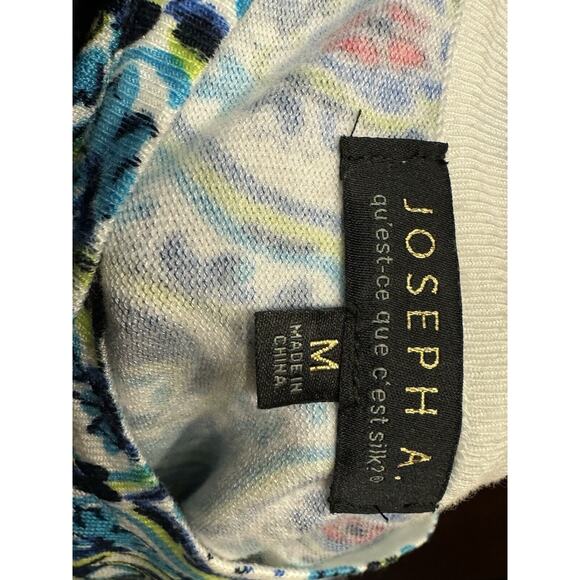 Joseph A Cardigan Medium Womens 3/4 Sleeve Colorful Button Up Gypsy Grannycore - Picture 6 of 8